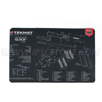 Tekmat Glock Gen 4 Gun Cleaning Mat 