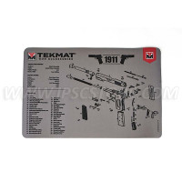 Tekmat 1911 Alfombrilla Gris para Limpieza de Pistolas