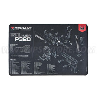 Alfombrilla de Limpieza para Pistolas Sig Sauer P320 Tekmat