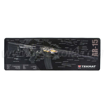 Alfombrilla de Limpieza Tekmat AR 15 Cut Away Gun 