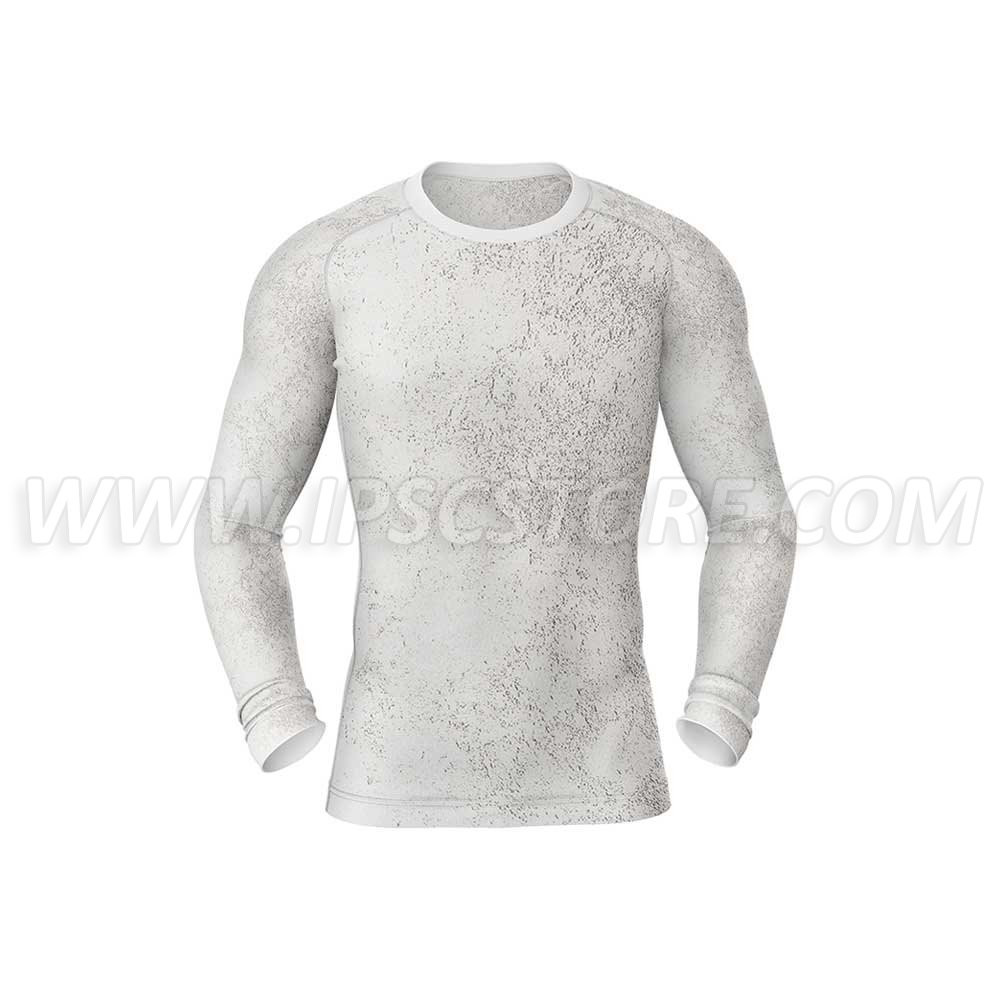 DED Competition Long Sleeve Compression T-Shirt - White