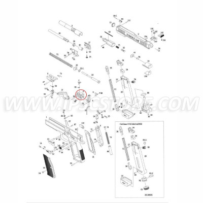 ASG CZ Shadow 2 Replacement Ejector