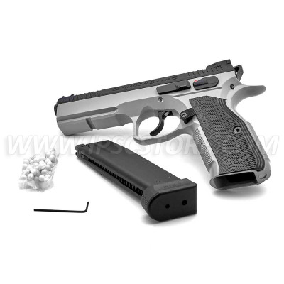 Pistola Airsoft KJ Works CZ Shadow 2 GBB - Urban Grey (Licencia ASG)