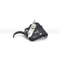 Disparador TriggerTech Rem700 Primary Negro Curvado, Izq.