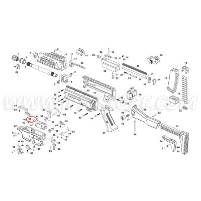 CZ Scorpion EVO 3 Ejector Spring