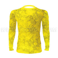 (Draft)DED Competition Long Sleeve Compression T-Shirt - Yellow