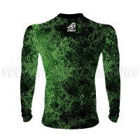 DED Competition Long Sleeve Compression T-Shirt - Green