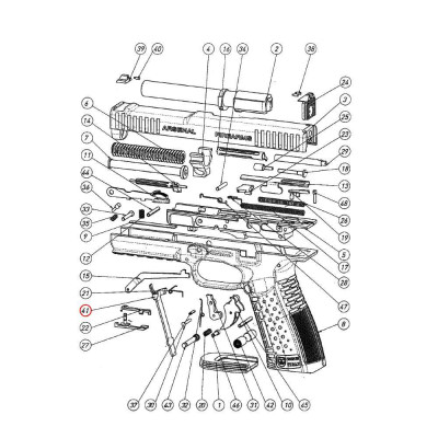 ARSENAL Firearms Magazine Catch Lock