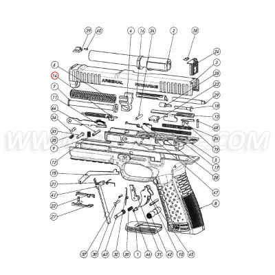 ARSENAL Firearms Firing Pin Bounce Spring