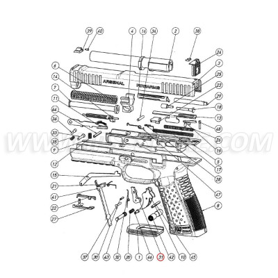 ARSENAL Firearms Trigger Safety