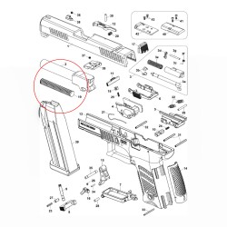 CZ P-10F ressort récupérateur