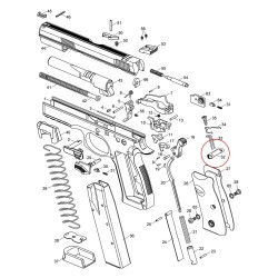 Bouton Chargeur CZ SP-01