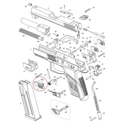 CZ P-07 DUTY Slide Stop