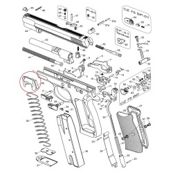 Elevador de Carregador CZ75 para Carregadores MEC-GAR 19Mun.