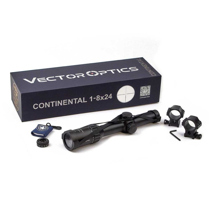 Vector Optics SCOC-37 CONTINENTAL x8 1-8X24 SFP Hunting ED Riflescope