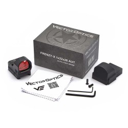 Vector Optics SCRD-37 Frenzy-X 1x22x26 IP6 3MOA Red Dot Sight