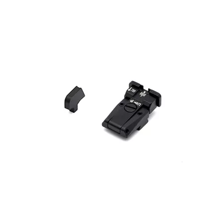 LPA SPR80CT18 Adjustable Sight Set for Colt series 80