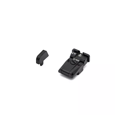 LPA SPR75CZ18 Adjustable Sight Set for CZ 75 (Stake on front sight)