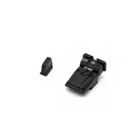 LPA SPR86CZ18 Adjustable Sight Set for CZ 75, 75B, 85, P07 Duty (For models with dovetail front sights)