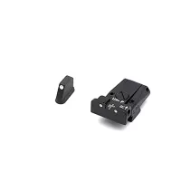 LPA SPR86CZ30 Adjustable Sight Set for CZ 75, 75B, 85, P07 Duty (For models with dovetail front sights)