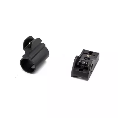 LPA SHT02R Adjustable Sight Set for BAR11R+D2 + SG3+M1B + Blister ( White dot )