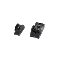 LPA SHB02R Adjustable Sight Set for BAR11R+D2 + SG7+M1B + Blister ( White dot )