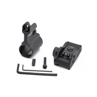 LPA SHT02W Adjustable Sight Set for BAR11W+D2+SG6+M1B+Blister ( Twin dots )