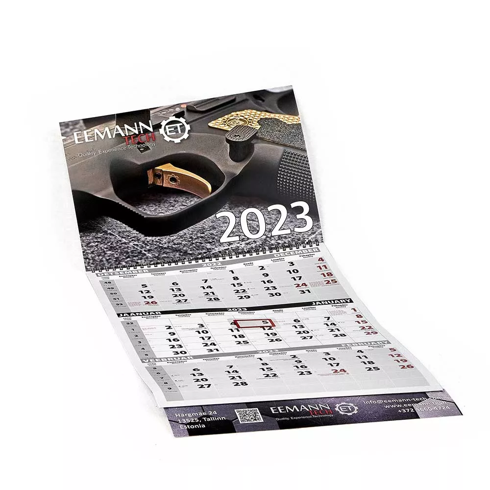 Calendario Eemann Tech de 2023