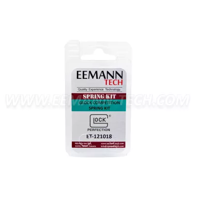 Kit de Molas de Competição Eemann Tech (ET-121003+ET-121004+ET121005) para GLOCK GEN3/4