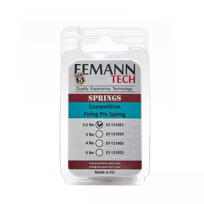 Ressort de percuteur de compétition Eemann Tech 2,5Lbs pour Glock