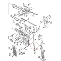 Mola do Cão Eemann Tech para Beretta 92/96/98