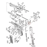 Muelle del Fiador Eemann Tech para Beretta 92/96/98