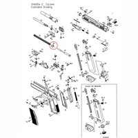 KJ WORKS Action Air Recoil Buffer for ASG CZ Shadow 2