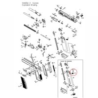 KJ WORKS Action Air Ex Valve de Cargador con Junta Tórica (Co2) para ASG CZ Shadow 2