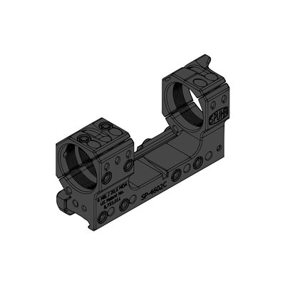 Spuhr SP-4602C Scope Mount Ø34 H38mm 6MIL PIC GEN3