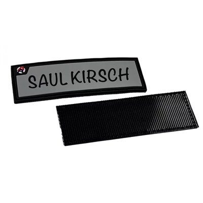 DAA PVC Name Tag, Velcro