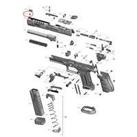 Walther Front Sight Screw for Walther PPQ, P99, PPS, PPX