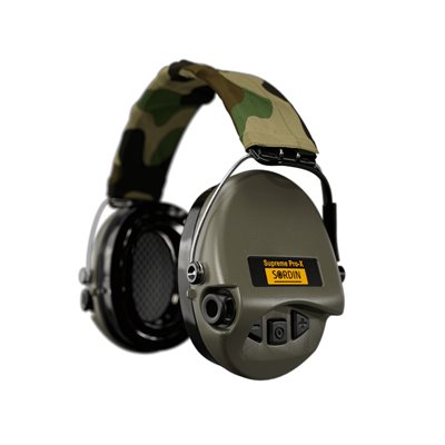 MSA Sordin Supreme Pro-X LED Headband GEL - Green/Camo