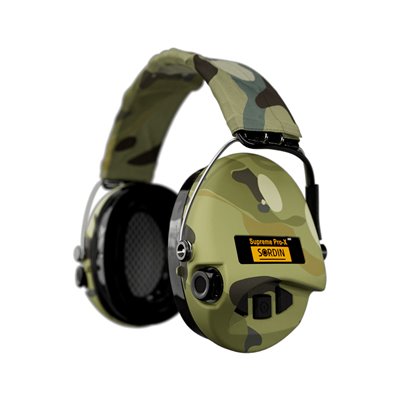 MSA Sordin Supreme Pro-X LED Diadema GEL - Camo/Camo