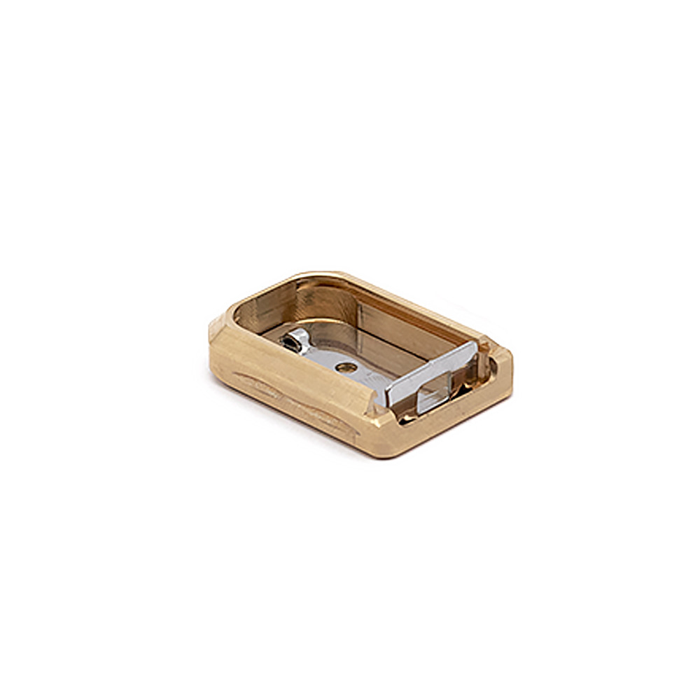 M-Arms Magazine BRASS Base Pad STD Magwell +1 Round