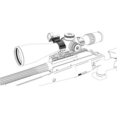 Vector Optics 34mm X-ACCU XASR-A01 Mount Assembly Kit
