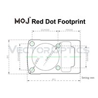 Vector Optics SCFRM-01 TEK Red Dot Sight Offset Picatinny Mount