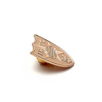 IPSC Lapel Pin Gold