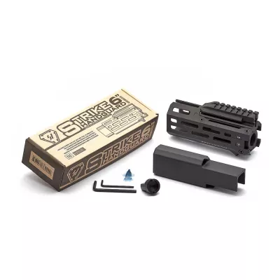 Strike Industries SI-CEVO-HG-6-BK 6" Handgurad for CZ EVO in Black/Aluminum