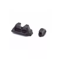 Strike Industries SI-G-SIGHTS-STN Strike Iron Front & Rear sights for Glock - Standard Height Steel