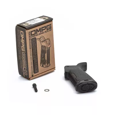Strike Industries  AR Overmol SI-AR-OMPG-15ded Enhanced Pistol Grip-15 degree Polymer