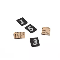 Armanov Numbered Grip Tape for CZ, Arex, and Arsenal Speed Line Magazine Pads, PADDECALCZSPD-NUM