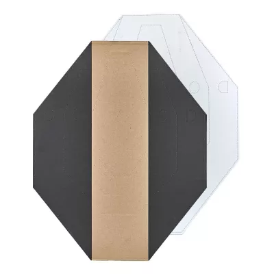 Cardboard IPSC Vertical Painted Target 50 pcs./Pack