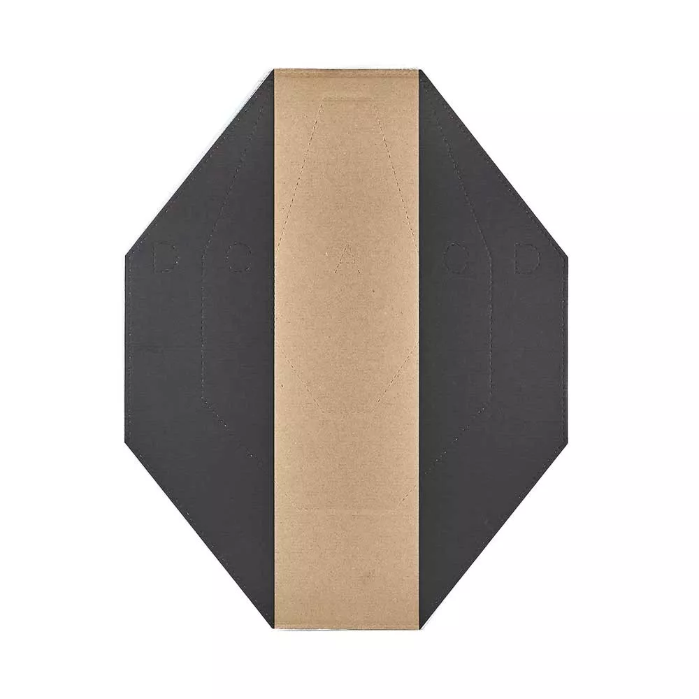 Cardboard IPSC Vertical Painted Target 50 pcs./Pack