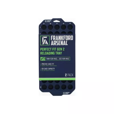 FRANKFORD ARSENAL Perfect Fit Gen2 Reloading Tray (7MM REM MAG / .300 WIN MAG) 2-Pack